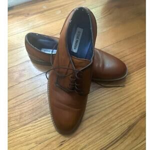 Classic Style Steve Madden Brown Oxford Lace-Up Shoes Men’s 10.5